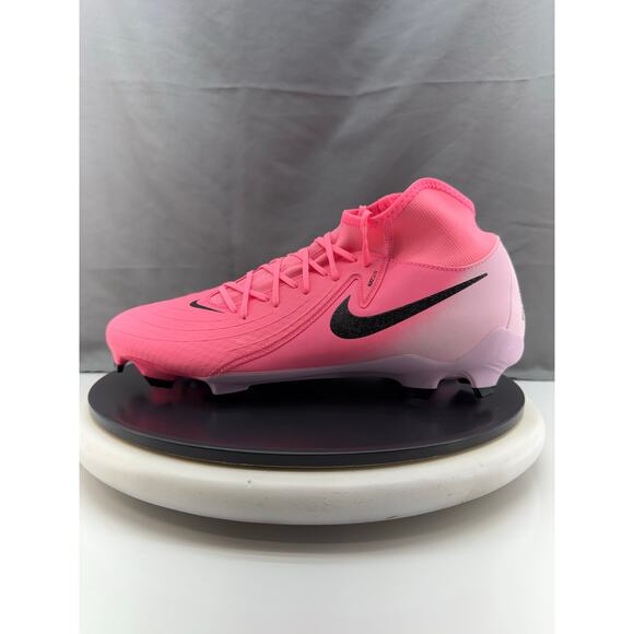 Nike Phantom Lunar II Academy MG Mens Size 11.5 Pink Soccer Cleats FD6725-600 - Picture 1 of 10